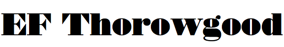EF Thorowgood