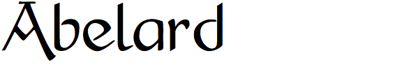 Abelard (Electric Typographer)
