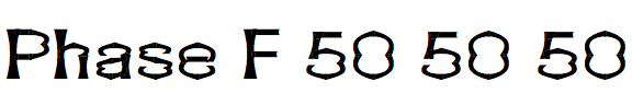 Phase F 50 50 50
