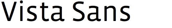 Vista Sans