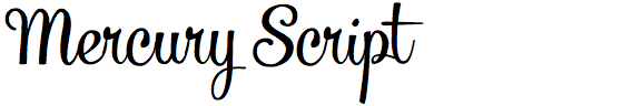 Mercury Script