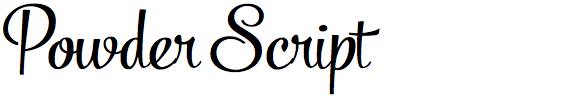 Powder Script