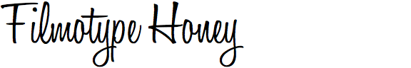 Filmotype Honey