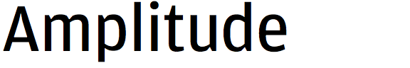 Amplitude
