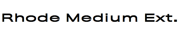 Rhode Medium Extended