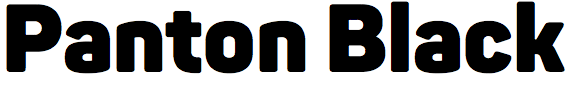 Panton Black