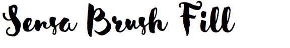 Sensa Brush Fill