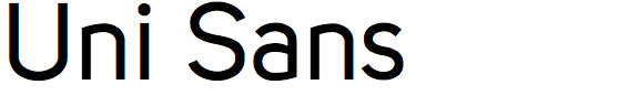 Uni Sans