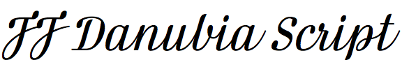 FF Danubia Script