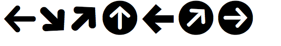 FF Dingbats 2.0 Arrows One