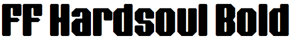 FF Hardsoul Bold