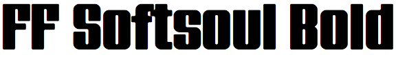 FF Softsoul Bold