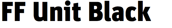 FF Unit Black