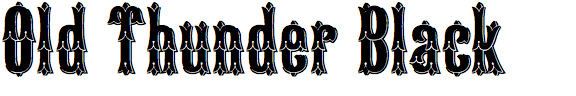 Old Thunder Black