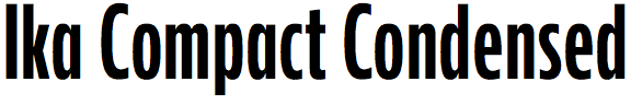 Ika Compact Condensed
