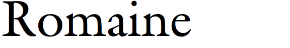 Romaine