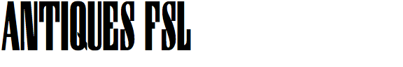 Antiques FSL