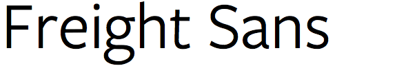 Freight Sans