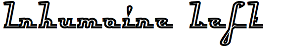 Inhumaine Left