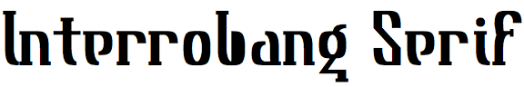 Interrobang Serif