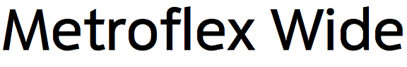 Metroflex Wide