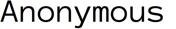 Anonymous