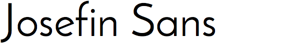 Josefin Sans