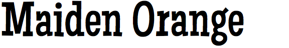 Maiden Orange (Google)
