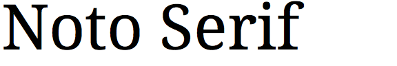 Noto Serif