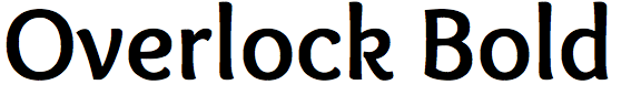 Overlock Bold