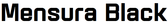 Mensura Black