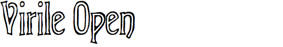 Virile Open (Harold's Fonts)