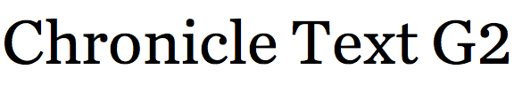 Chronicle Text G2