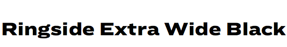 Ringside Extra Wide Black