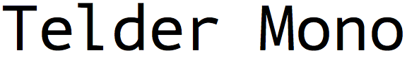 Telder Mono