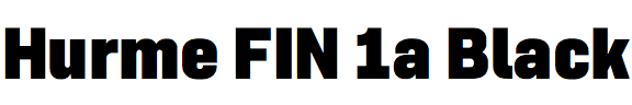 Hurme FIN 1a Black