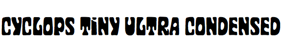 Cyclops Tiny Ultra Condensed