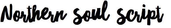 Northern Soul Script