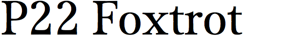 P22 Foxtrot