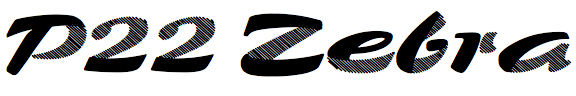 P22 Zebra ABC