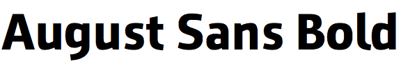 August Sans Bold
