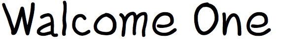 Walcome One