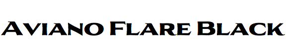 Aviano Flare Black
