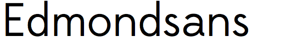 Edmondsans