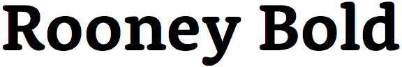 Rooney Bold