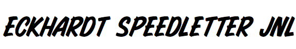 Eckhardt Speedletter JNL