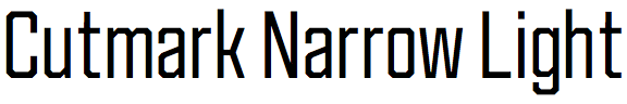 Cutmark Narrow Light