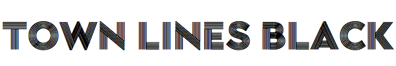 Town Lines Black