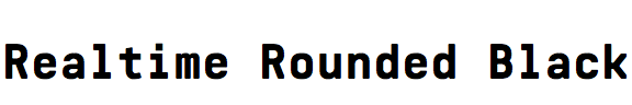 Realtime Rounded Black