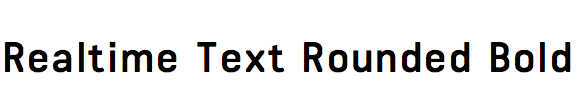 Realtime Text Rounded Bold